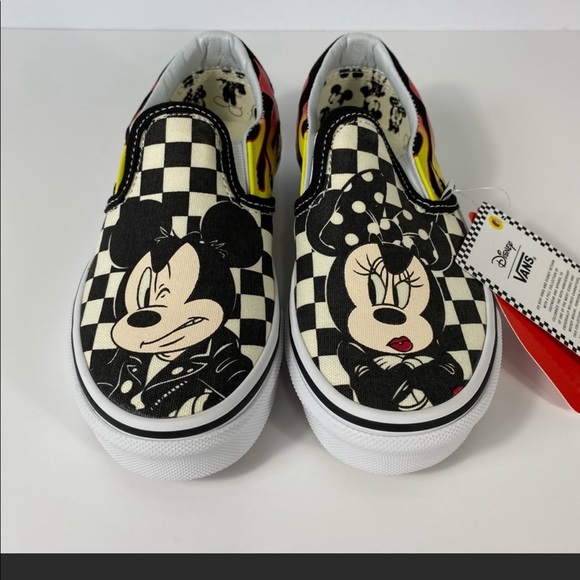 Vans x Disney Slip-On Mickey & Minnie Sneakers